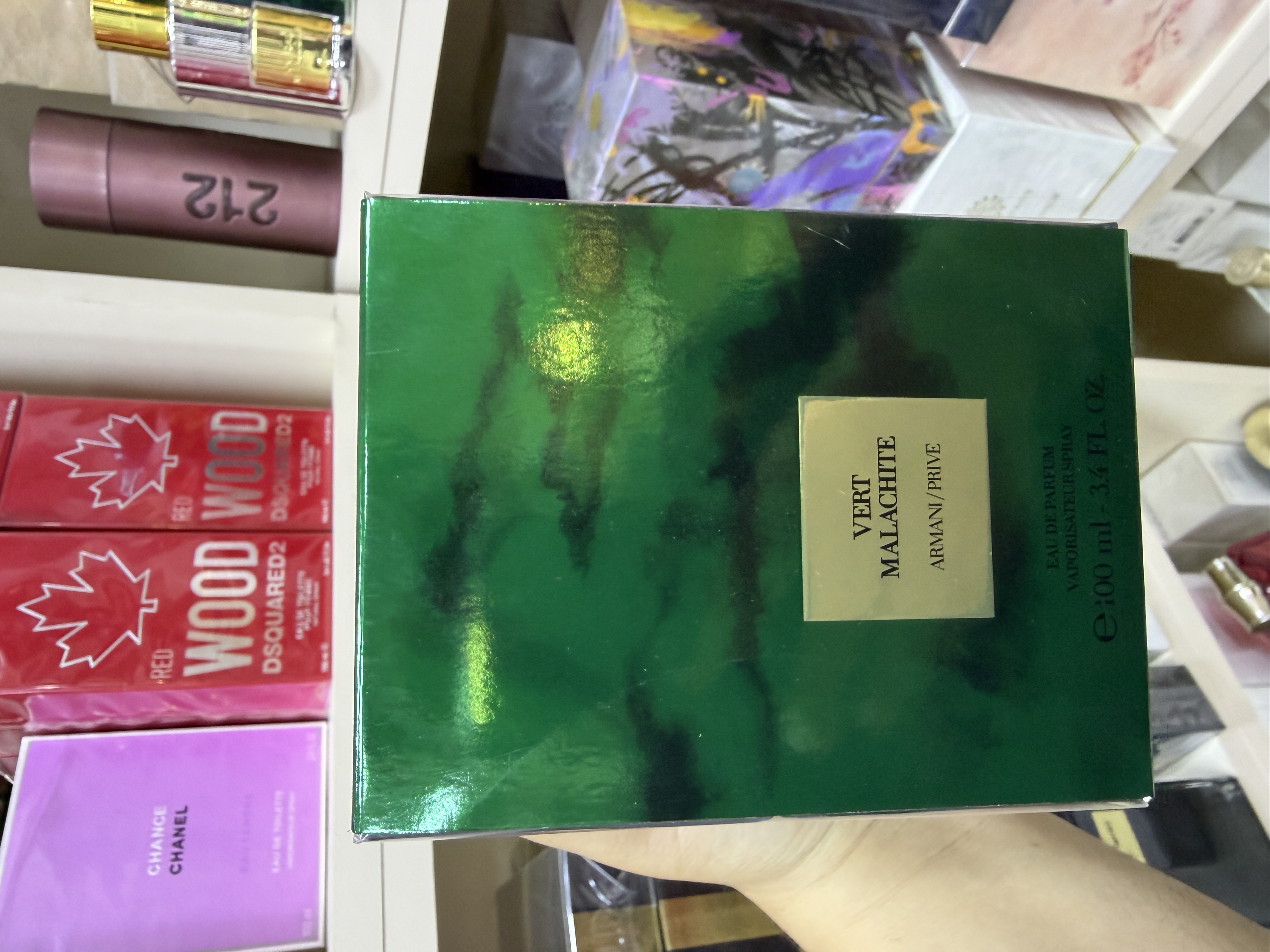 ARMANI PRIVE VERT MALACHITE